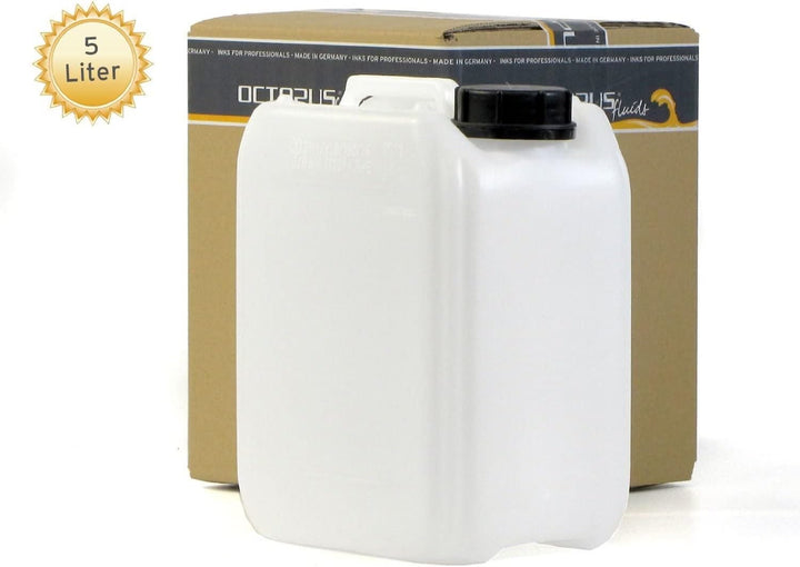 Octopus 10x 5L Kanister leer aus HDPE, mit Verschluss DIN 51mm und UN Zulassung, Wasserkanister, 10x