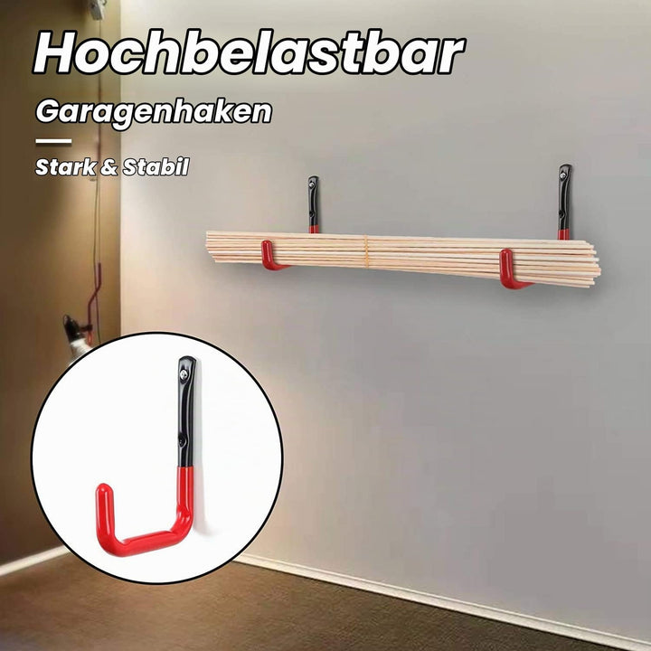 Wandhaken, 20 * 14cm Garage Leiter Haken Schuppenladen Schwerlast Storage Hanger Organizer für Fahrr