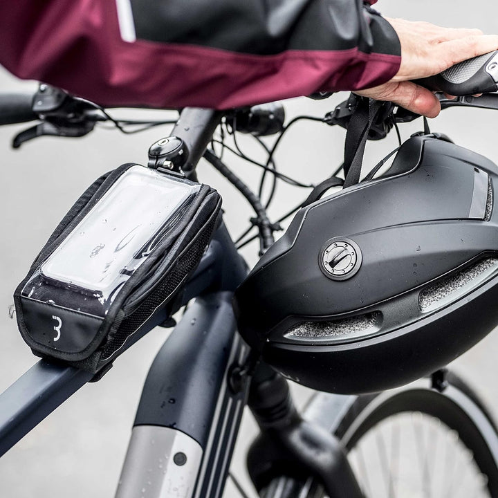 BBB Cycling Fahrradtasche TopTank | Rahmentasche Integrierter Touchfähiger Smartphone-Hülle | Oberro