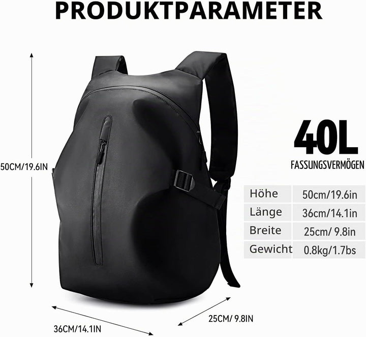 Motorradrucksäcke für Herren, wasserdichter Helmrucksack, Motorradzubehör, Laptoptaschen, Reiserucks