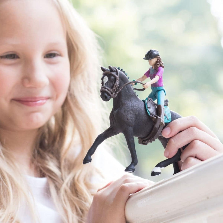schleich 42541 HORSE CLUB Lisa &amp; Storm, für Kinder ab 5-12 Jahren, HORSE CLUB - Spielset alte Verpac