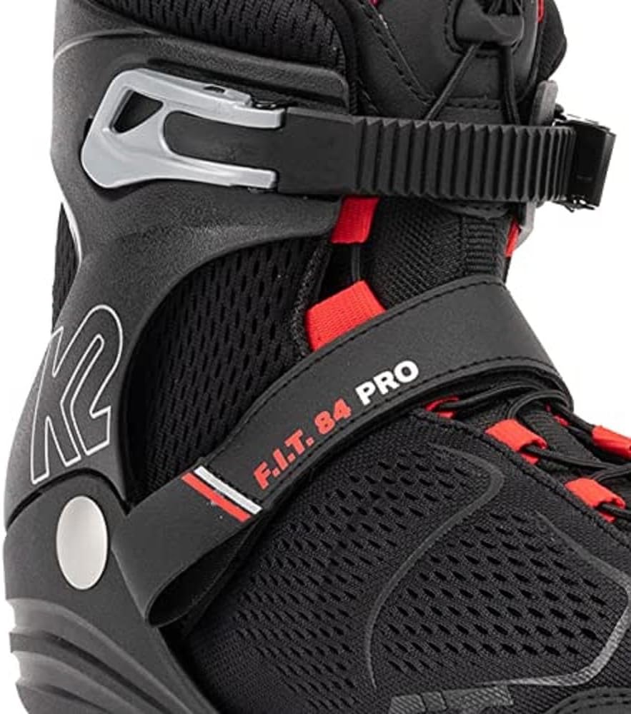 K2 Skates Herren Inline Skates F.I.T. 84 PRO, black - red, 30G0515 EU: 42.5 (UK: 8.5 / US: 9.5) blac