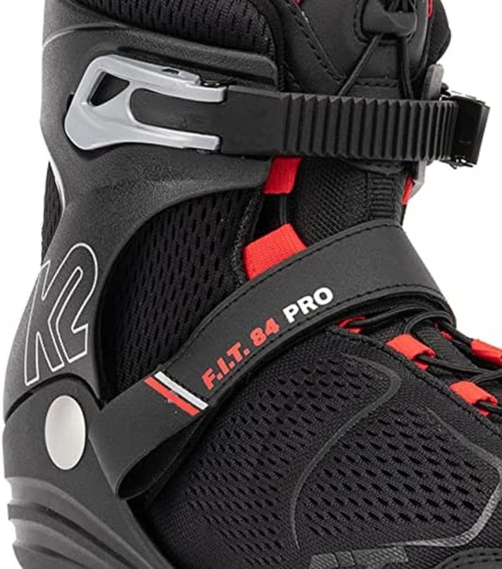 K2 Skates Herren Inline Skates F.I.T. 84 PRO, black - red, 30G0515 EU: 42.5 (UK: 8.5 / US: 9.5) blac