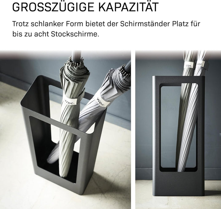 YAMAZAKI Schirmständer, Schwarz, One Size, 4929