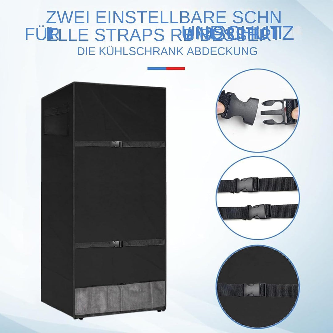 Outdoor Kühlschrank Abdeckung - 210D Gefrierschrankabdeckung | Kühlschrankabdeckung | Staubschutz Fü
