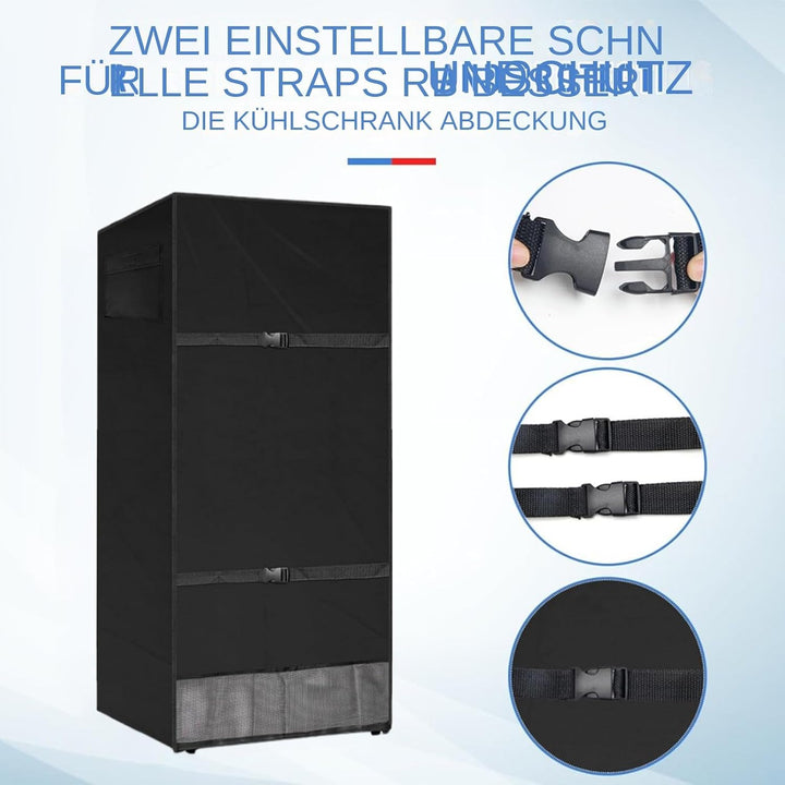 Outdoor Kühlschrank Abdeckung - 210D Gefrierschrankabdeckung | Kühlschrankabdeckung | Staubschutz Fü