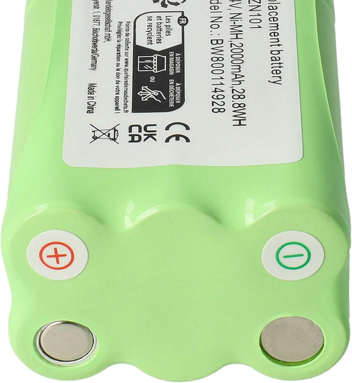 vhbw Akku kompatibel mit Dirt Devil Fusion M611, Libero, M606, M606-1, M606-2, M606-3, M606-4, M607,