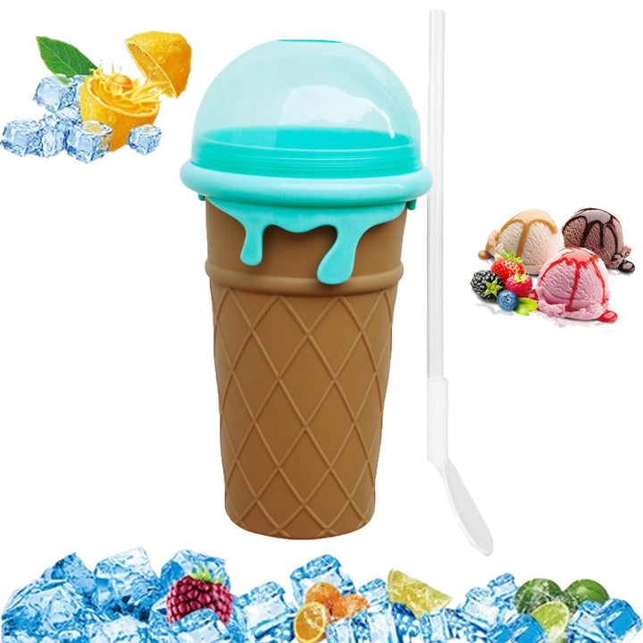 Slushy Maker, Slush Becher, Eis Zum Kneten Slushy Becher, Quick Frozen Magic Cup, Silikon Slushy Mak