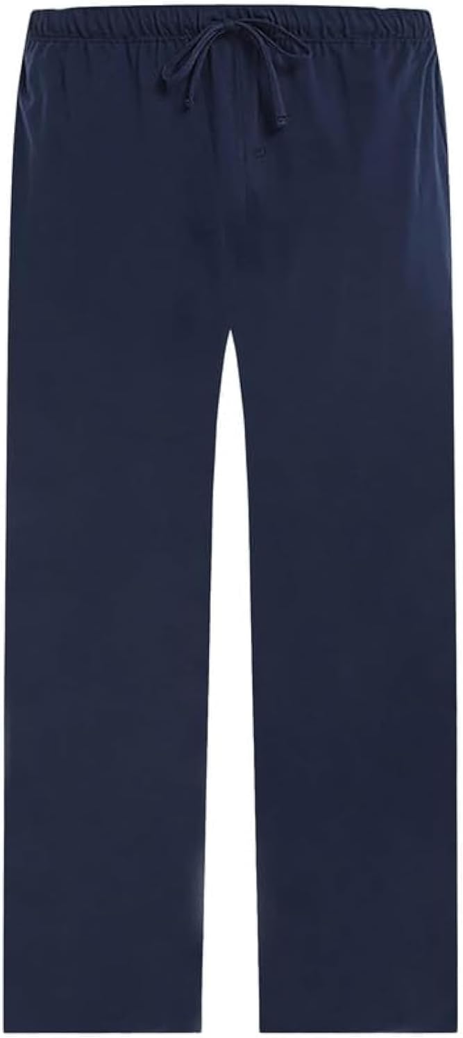 U2SKIIN Pyjamahose Herren lang 100% Baumwolle, Schlafhose Herren Schlafanzughose lang Pyjama Hose Sc