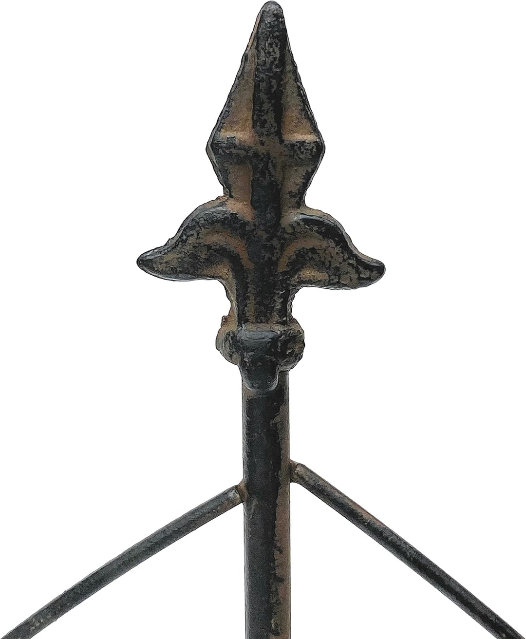 DanDiBo Rankhilfe Metall Blumengitter 60 cm Freistehend Rankgitter 96015 Steckzaun Kletterhilfe Stab