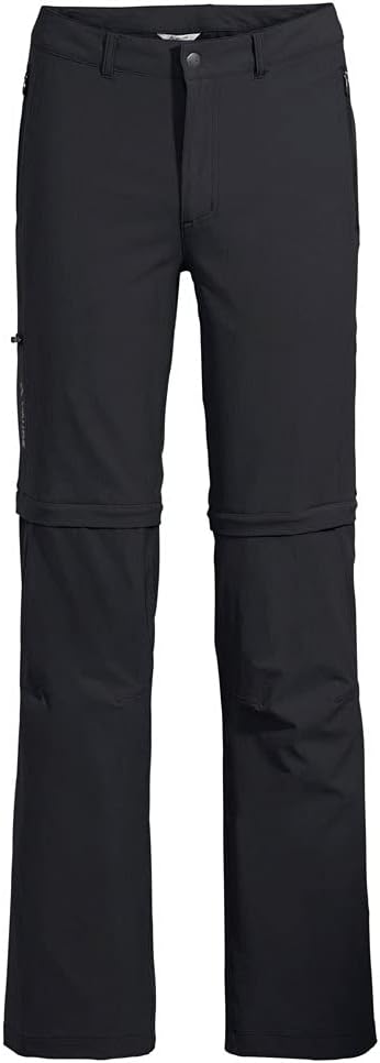 VAUDE Herren Heren Farley Stretch Zo Broek Hose, Schwarz, 54-Long EU