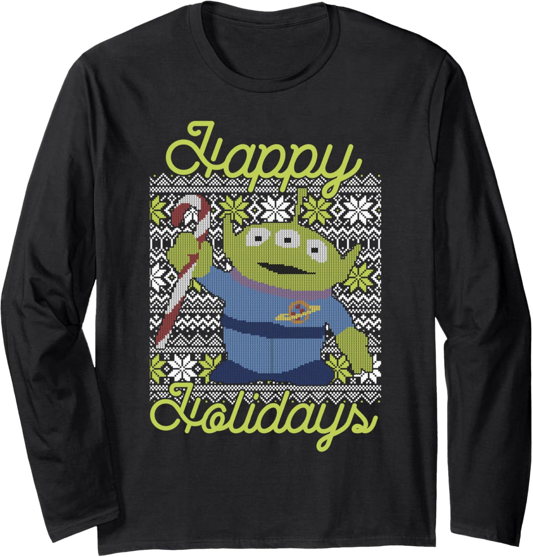 Disney Pixar Toy Story Aliens Ugly Weihnachten Sweater Langarmshirt