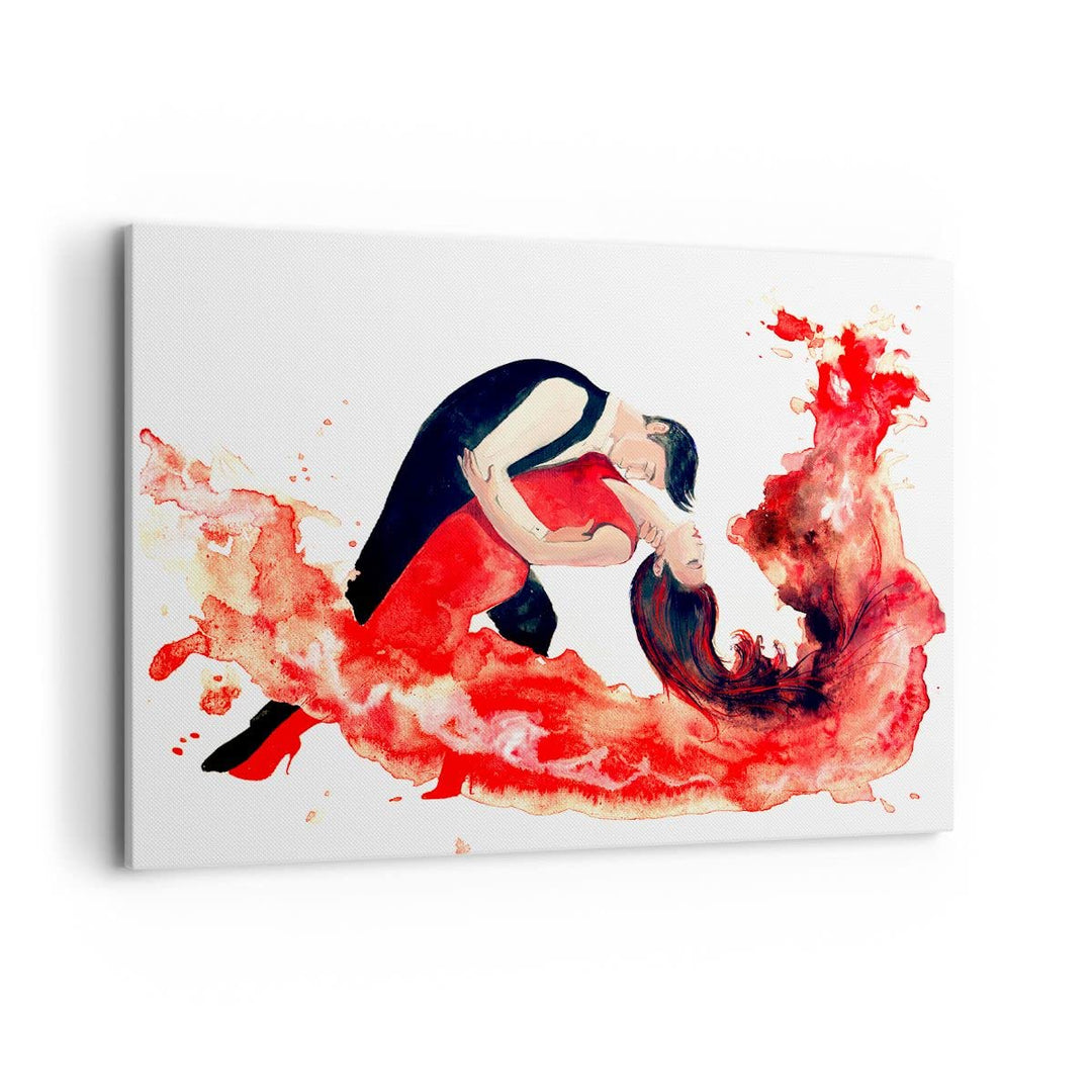 Bilder auf Leinwand 100x70cm Leinwandbild Tanz Clubbing Aktivitäten Mädchen Gross Wanddeko Bild Schl