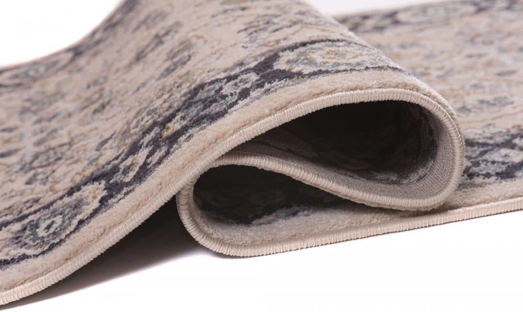 Carpeto Rugs Blumen Teppich Läufer Flur - Orientalisch Teppichläufer - Kurzflor, Weich - Flurläufer