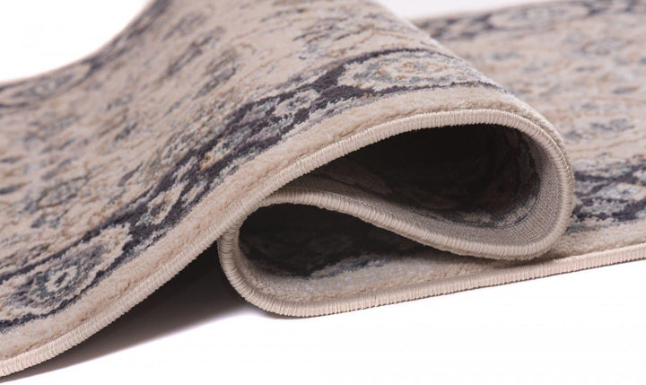 Carpeto Rugs Blumen Teppich Läufer Flur - Orientalisch Teppichläufer - Kurzflor, Weich - Flurläufer