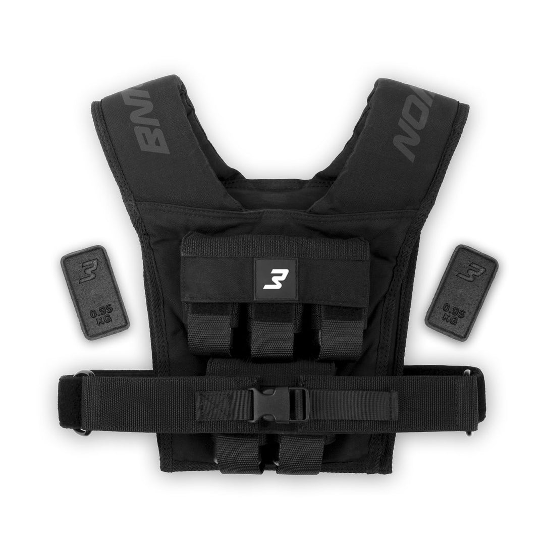 Müller & Blum Premium Gewichtsweste 20 kg oder 10 kg, Verstellbare Trainingsweste mit herausnehmbare