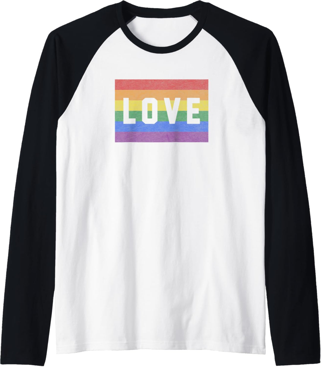 Love Flag Raglan