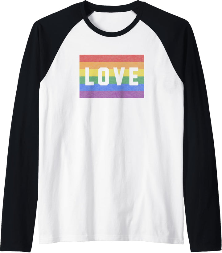 Love Flag Raglan