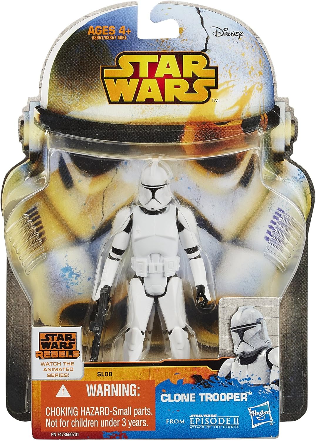 Star Wars Rebels Saga Legends Clone Trooper Figur