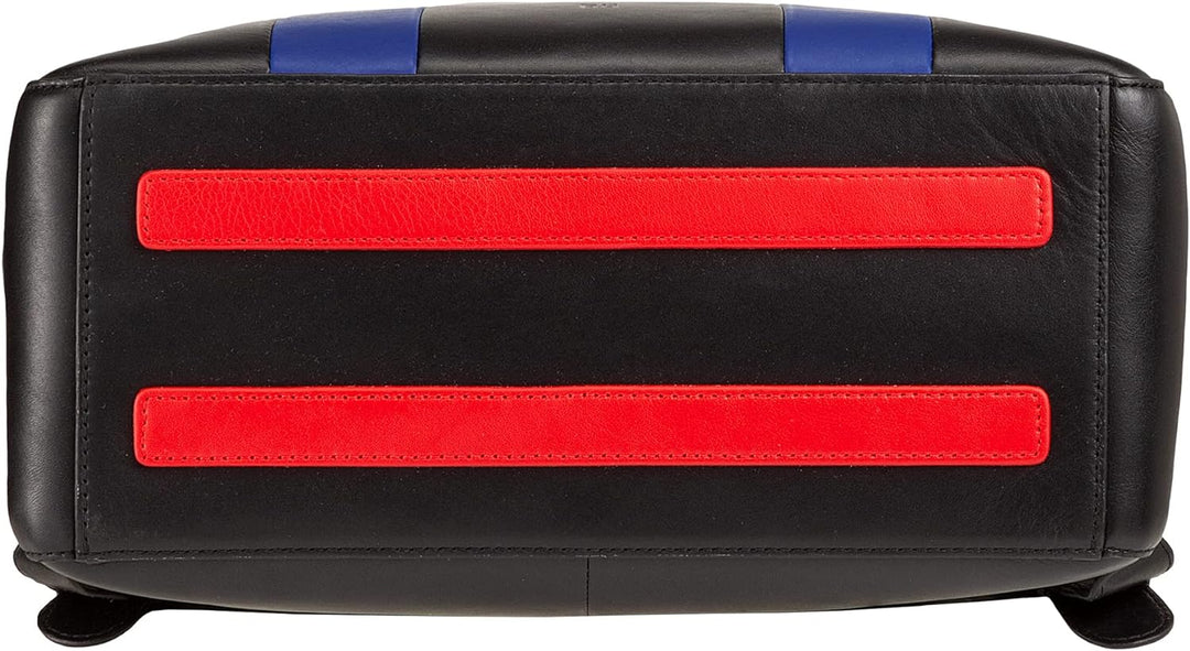 DUDU Herrenrucksack aus Leder, Laptoprucksack bis zu 16 Zoll, Tabletrucksack, Rucksack für die Reise