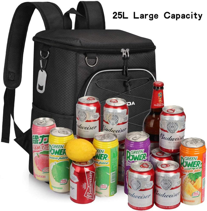 PENGDA 25L Kühlrucksack Kühltasche - 36 Dosen Gross Isoliertasche Wasserdichter Picknickrucksack für