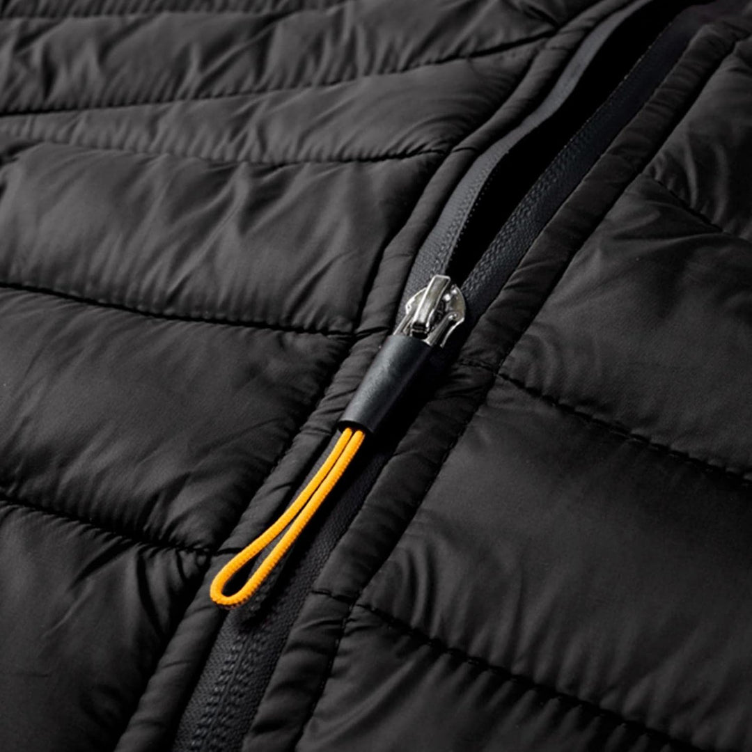 Celucke Steppjacke Leicht Daunenjacke Herren Wasserdicht Oversize Winterjacke Stehkragen Übergangsja