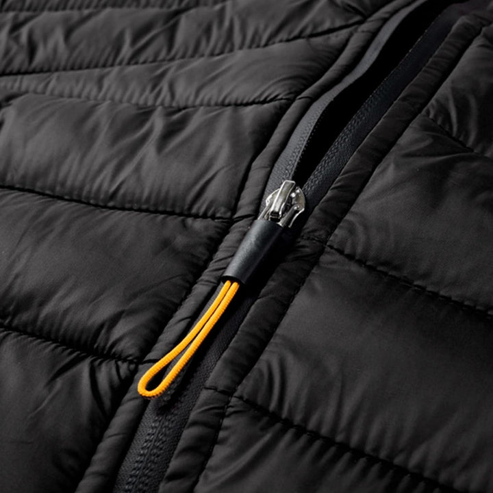 Celucke Steppjacke Leicht Daunenjacke Herren Wasserdicht Oversize Winterjacke Stehkragen Übergangsja