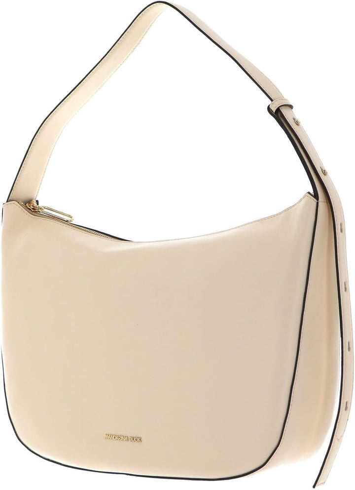 Mandarina Duck Damen Luna Schultertasche Macadamia, Macadamia