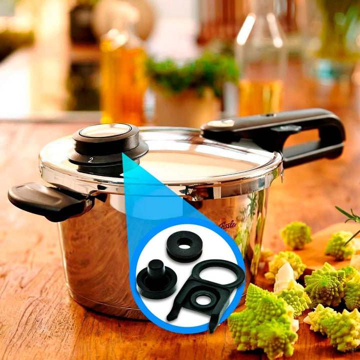 Anakel Home Set Ventildichtungen 4009209307633 kompatibel mit Fissler Vitavit Comfort und Premium Tö
