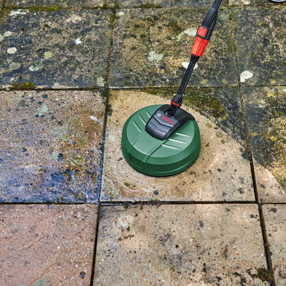 Bosch Terrasenreiniger Aufsatz Aquasurf 250 (Zubehör für Bosch Hochdruckreiniger) Grün
