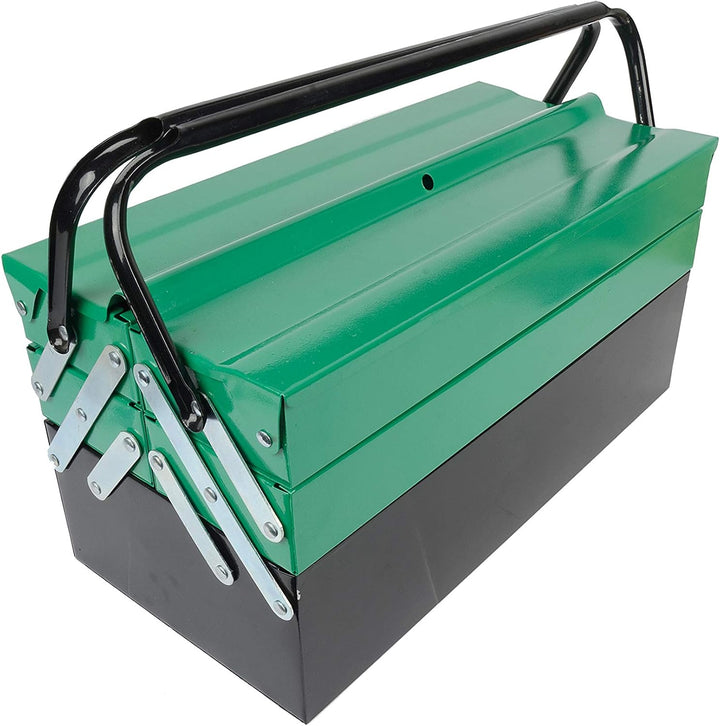 Brüder Mannesmann Werkzeugkasten 88-tlg., robuster Metallkoffer, organisiert für Heimwerker, Reparat