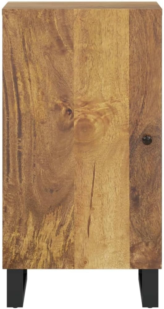 vidaXL Sideboard, Highboard mit Tür, Kommode Beistellschrank mit Eisenbeinen, Wohnzimmerschrank Anri