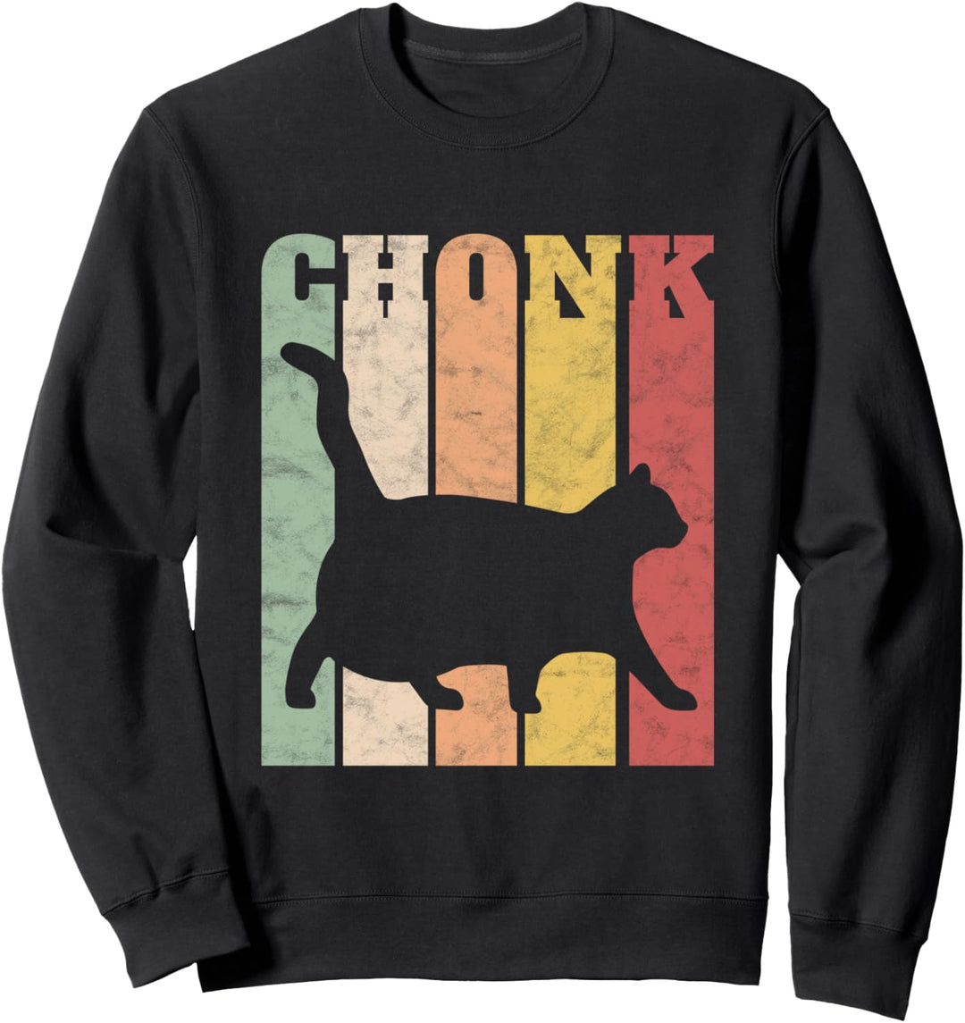Katze Chonk Scale Chonky Meme Katze Chonk Cat Meme Sweatshirt