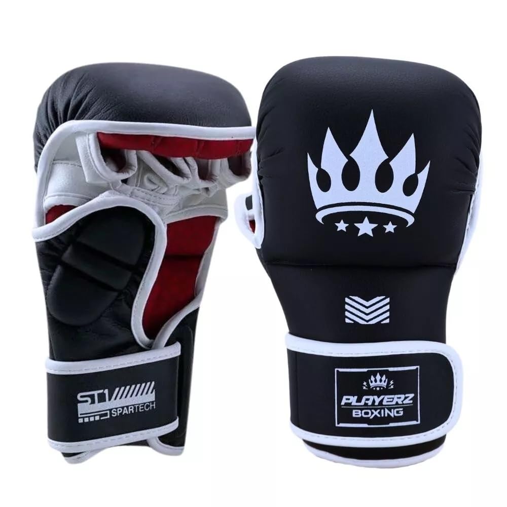 Playerz Spartec MMA-Handschuhe, 200 g, gemischte Kampfsport-Handschuhe, 227 g, Grappling-Handschuhe,