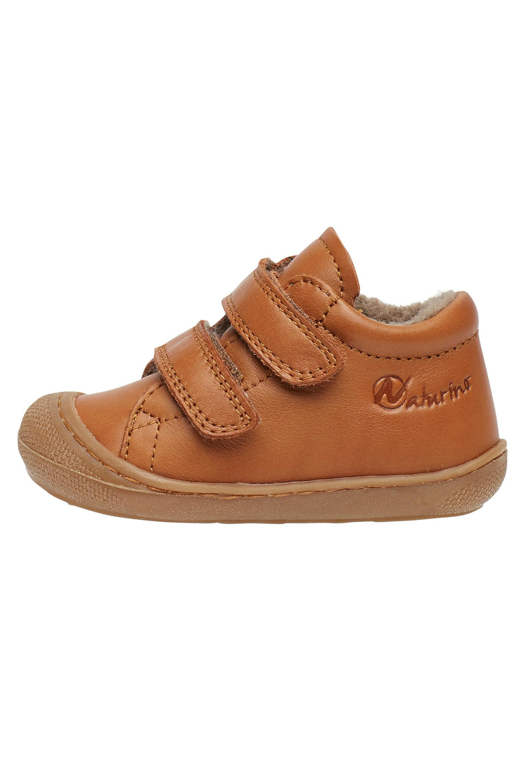 Naturino Cocoon VL-Lauflernschuhe aus Leder 17 EU Braun, 17 EU Braun