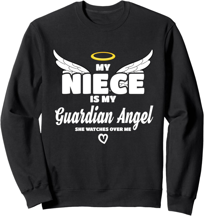 My Niece Is My Guardian Angel She Watches Over Me In Memory Sweatshirt