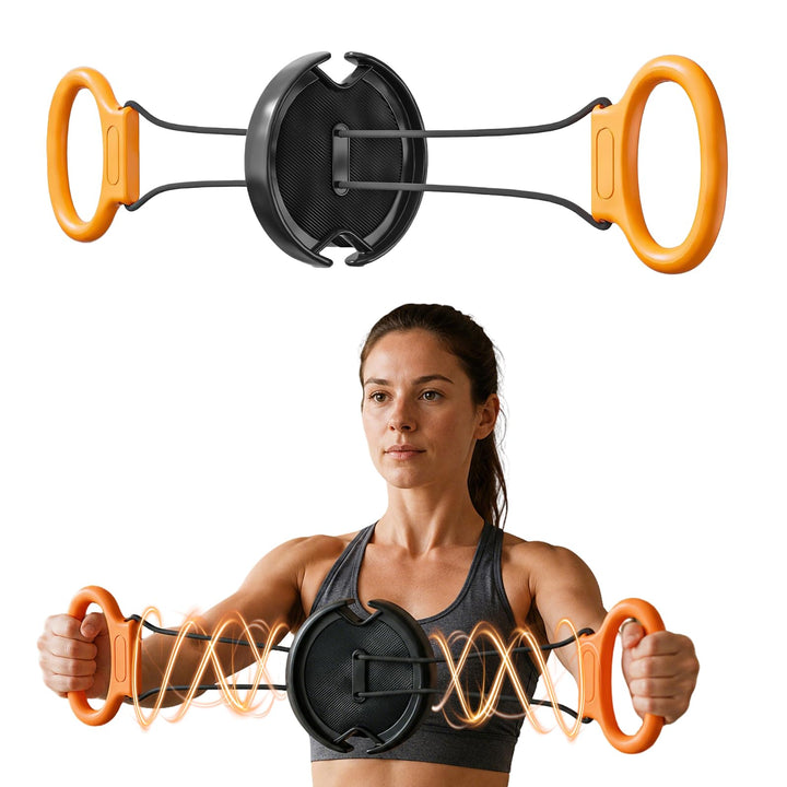 Brustmuskel Expander Zuggerät, tragbarer Heimfitness Trainer für Brust Arme | Trainingsgeräte für di