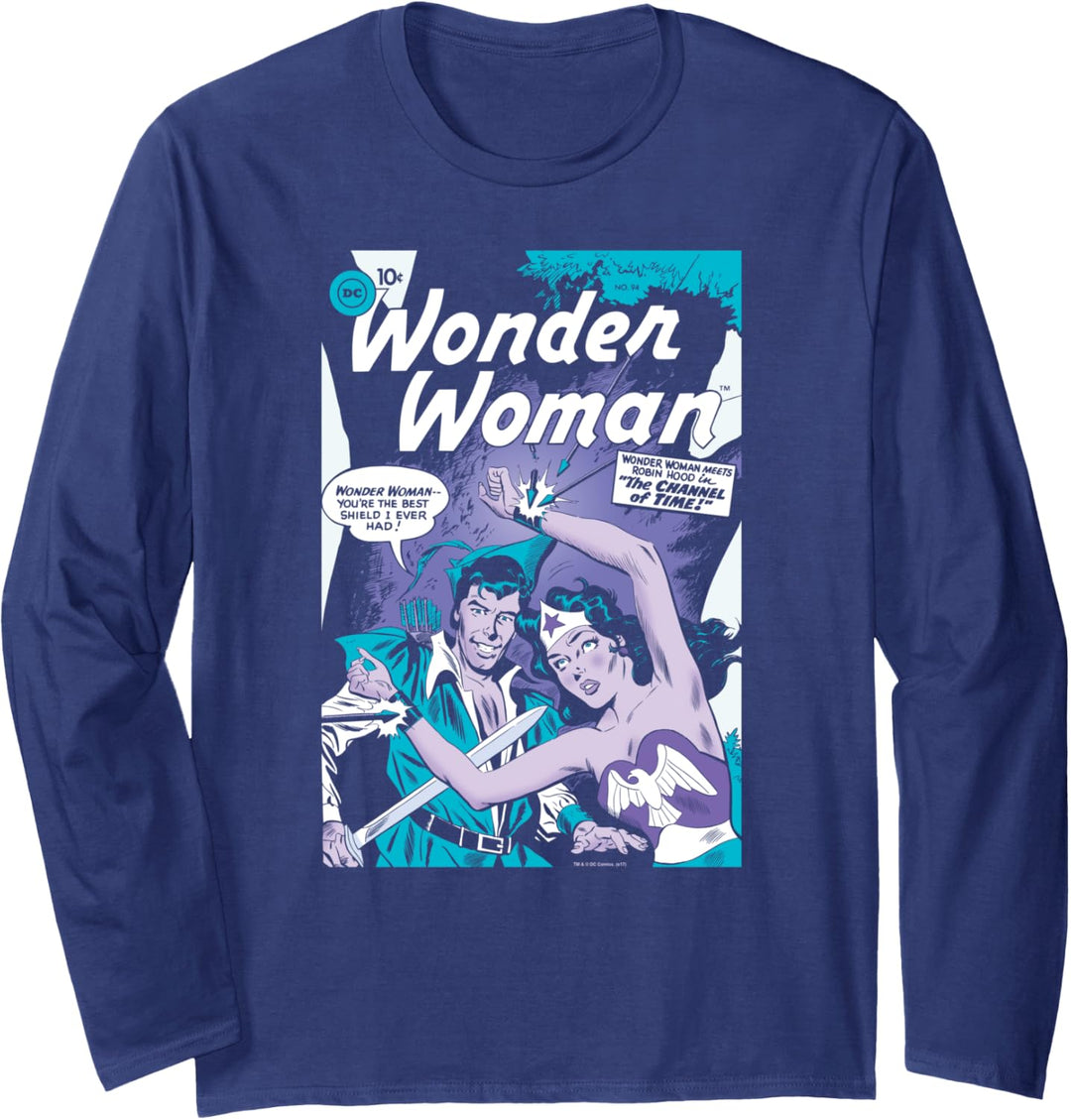 Wonder Woman Human Shield Langarmshirt