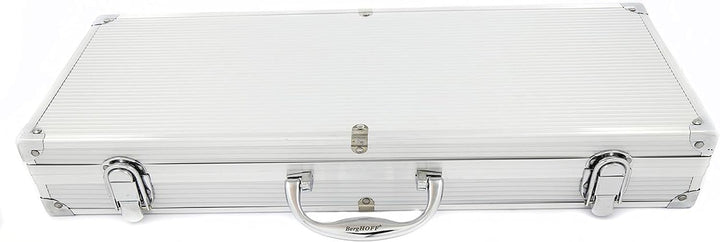 Berghoff 1108180 Grillset 6-teilig Set Koffer, Metall, Edelstahl