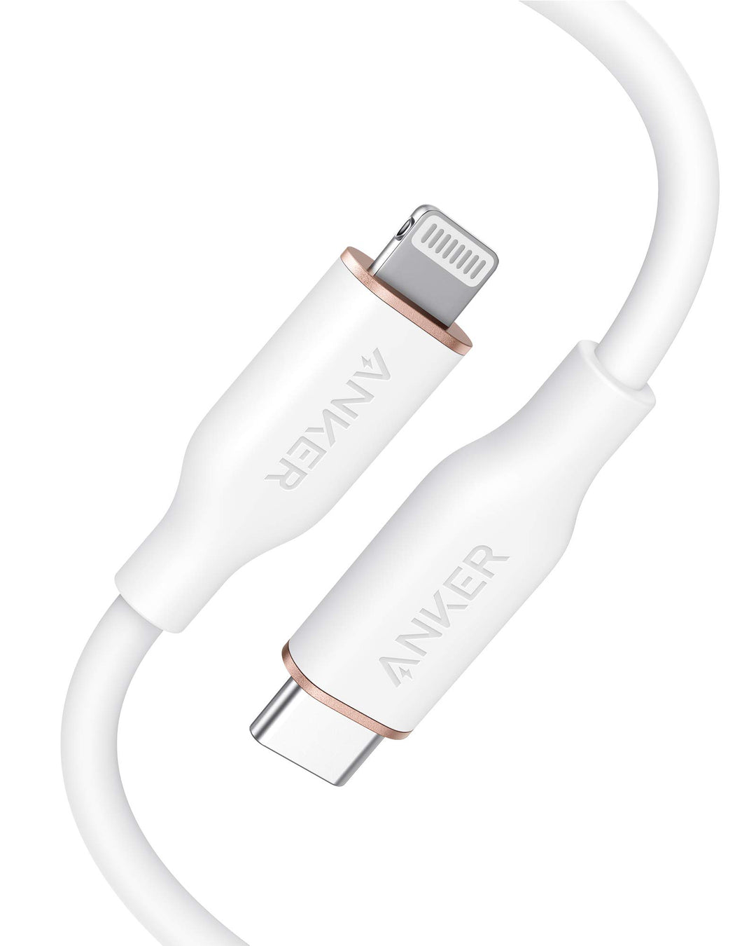 Anker PowerLine III Flow, USB-C auf Lightning Ladekabel PD, kompatibel mit iPhone 13/13 Pro Max/12/1