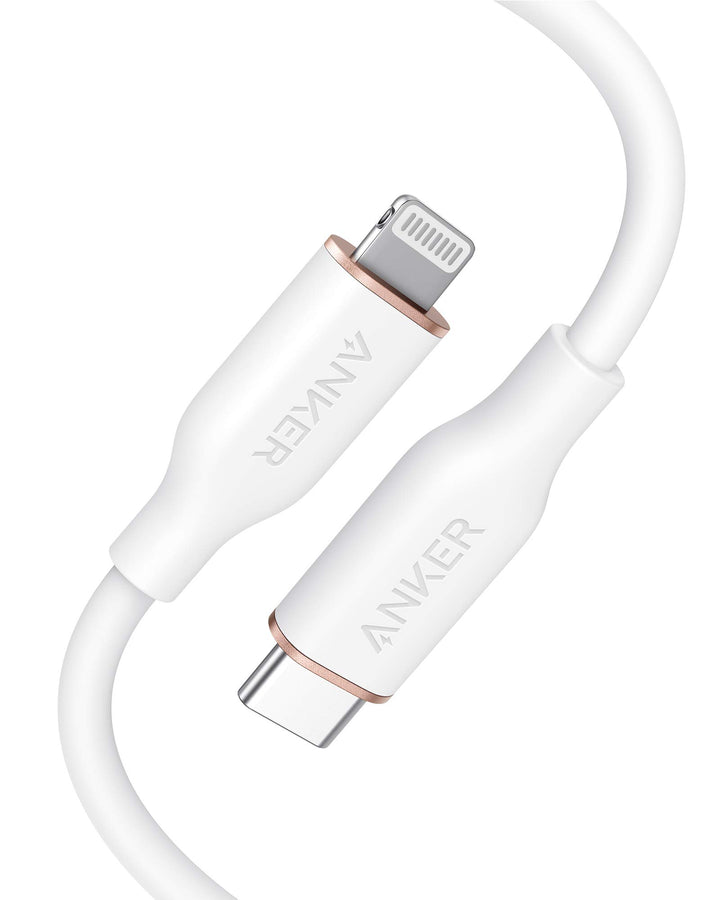 Anker PowerLine III Flow, USB-C auf Lightning Ladekabel PD, kompatibel mit iPhone 13/13 Pro Max/12/1