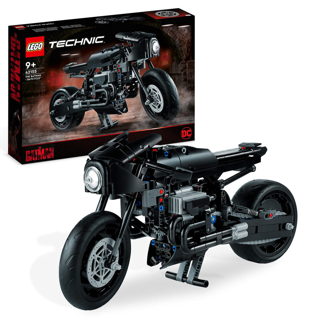 LEGO 42155 Technic The Batman - BATCYCLE Set, Motorrad-Spielzeug, massstabsgetreuer Modellbausatz de
