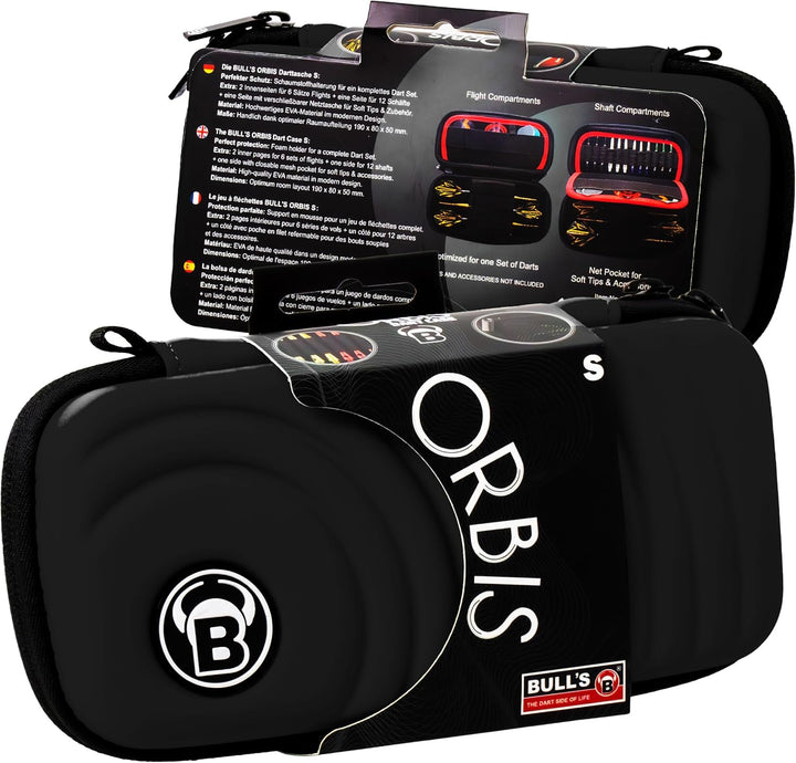 Bull's Orbis Dartcase schwarz, S
