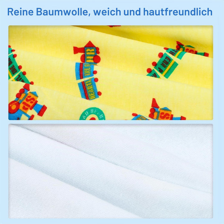MOEMOE BABY Windelhosen Kinder, Windelhose Nachts kinder, 2 Stück Baumwolle Töpfchen Traininghose fü