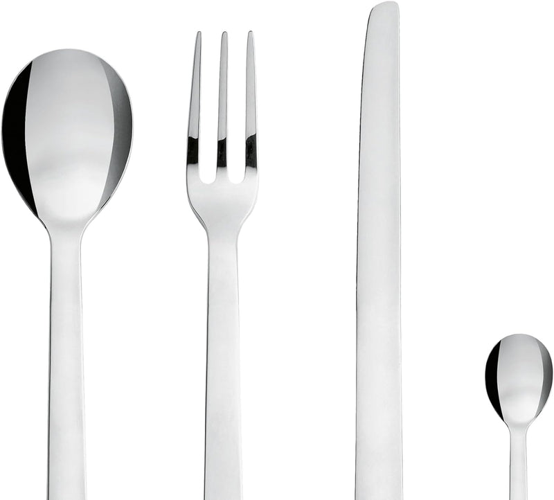 Alessi Santiago DC05S24 - Design Besteck-set aus Edelstahl, poliert, 24-teilig