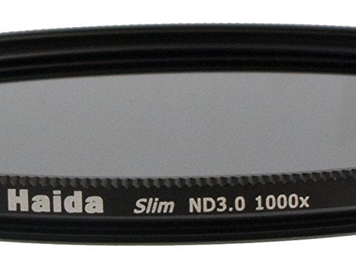 Slim Graufilter ND1000 72mm - Schlanke Fassung + Lens Cap mit Innengriff