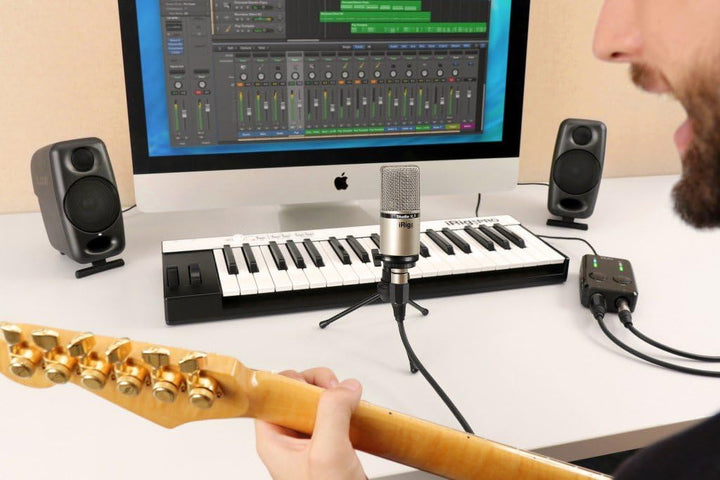 IK Multimedia iRig Mic Studio XLR Studiomikrofon Uebertragungsart (Details):Kabelgebunden inkl. Kab,