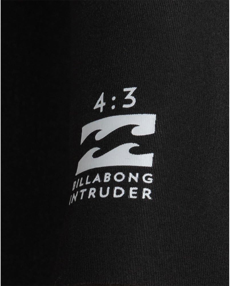 Billabong 2023 Mens Intruder 4/3mm Back Zip Wetsuit ABYW100203 - Black XS, XS