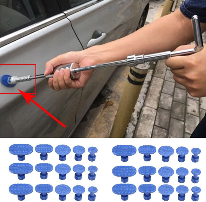 Keenso Auto Karosserie Dellenreparatur Saugnapf Set, 30 Stk Auto Dellenentferner Ausbeulen Saugnapf
