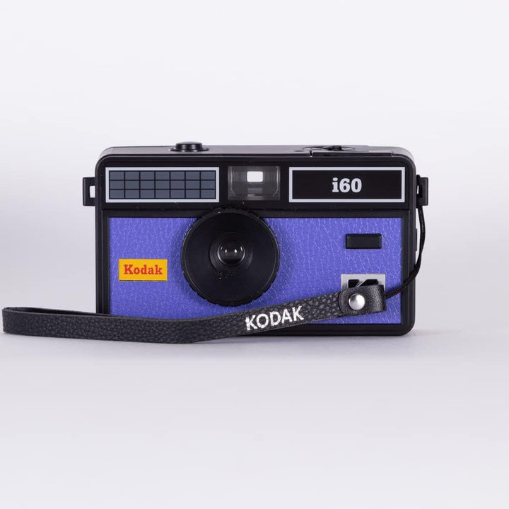 Kodak i60 Wiederverwendbare 35-mm-Filmkamera – Retro-Stil, fokussierfrei, integrierter Blitz, Drücke